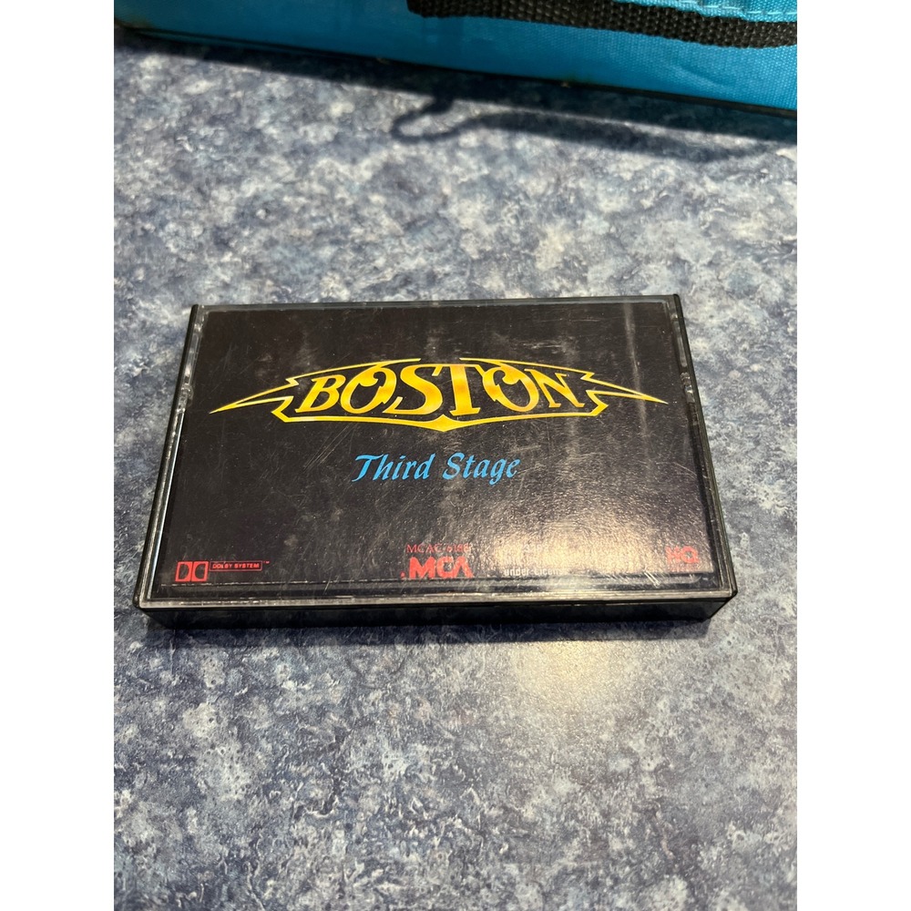 Boston Third Stage Cassette Tape 1986 MCA MCAC-6188 Classic Rock Amanda
